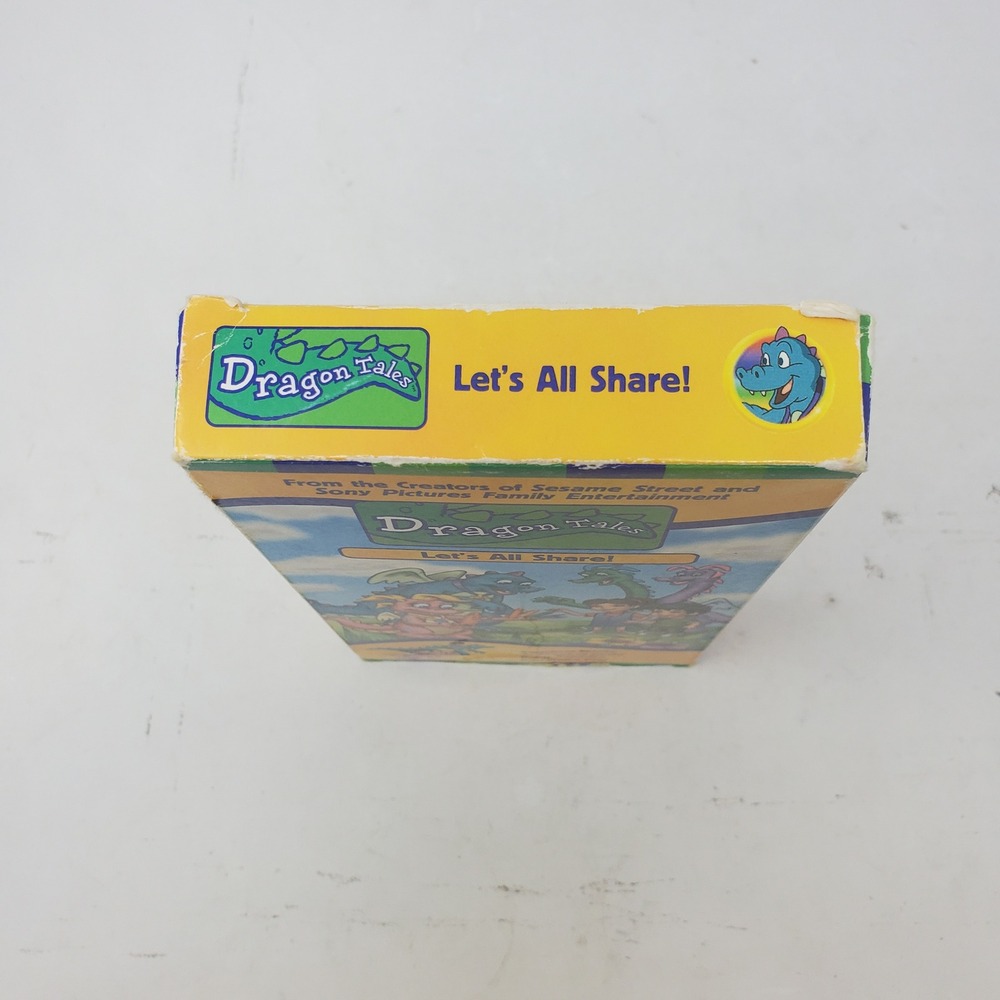 Dragon Tales Let's All Share! VHS Columbia TriStar Home Video NTSC 2000 - Picture 5 of 6